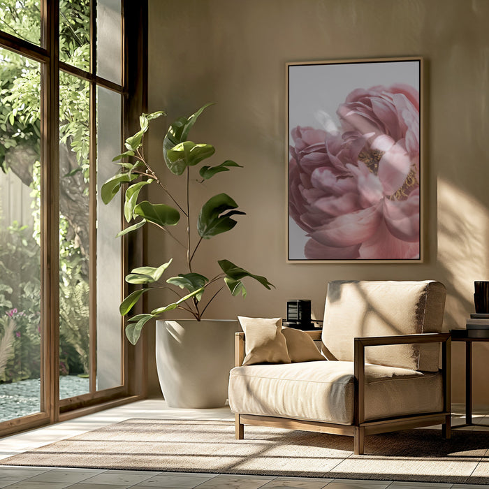 Peony Framed Art Modern Wall Decor