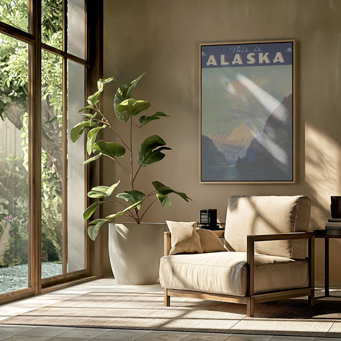 Alaska Framed Art Modern Wall Decor