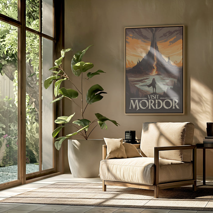 Visit Mordor Framed Art Wall Decor