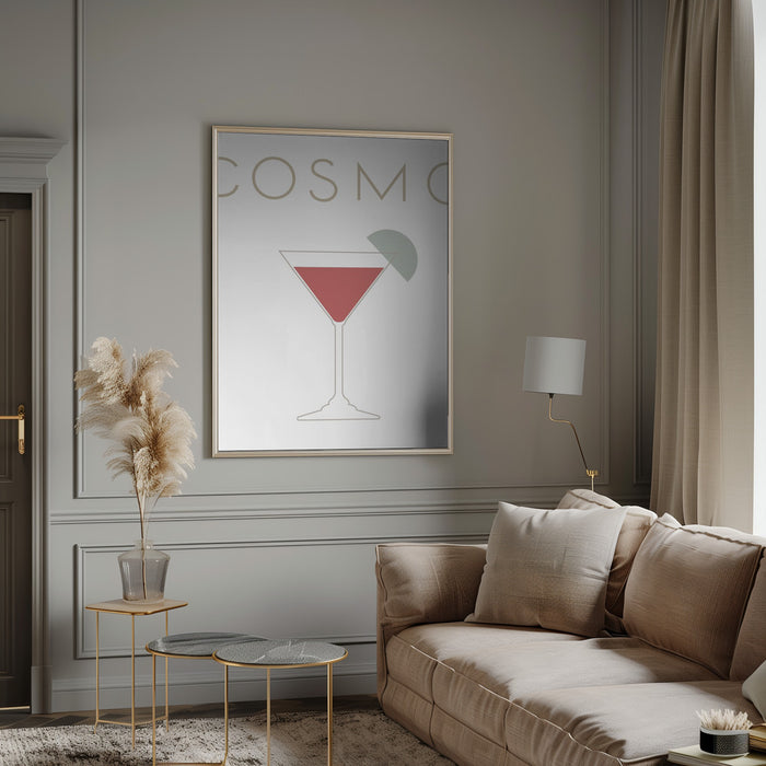 Cosmopolitan Framed Art Wall Decor