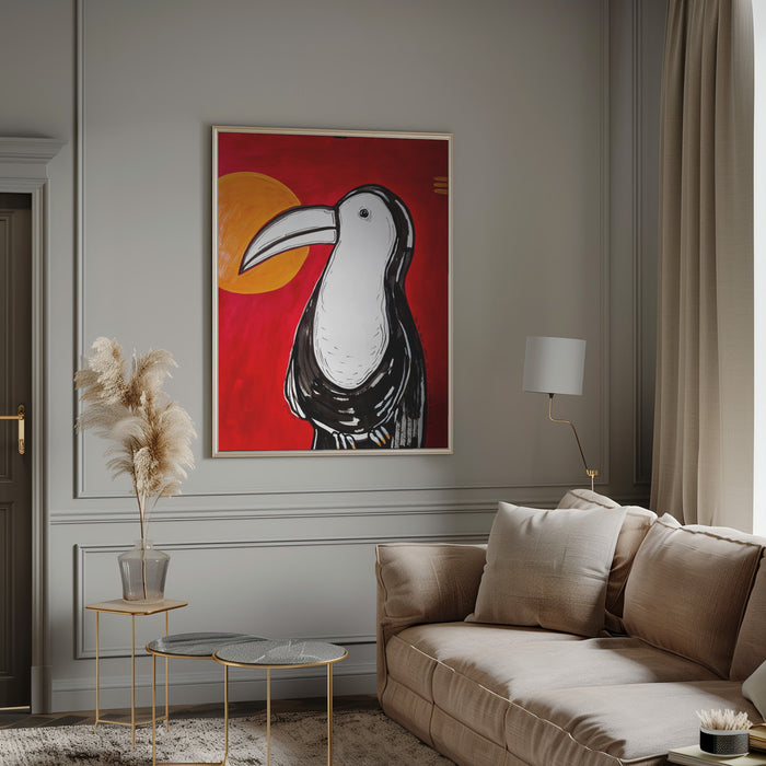 Toucan - it seems that God was in Costa Rica Framed Art Wall Decor