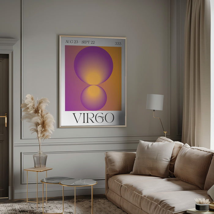 Virgo Framed Art Wall Decor