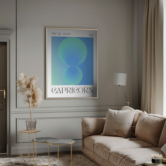 Capricorn Framed Art Wall Decor