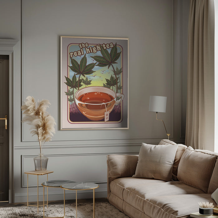 THE REAL HIGH TEA Framed Art Wall Decor