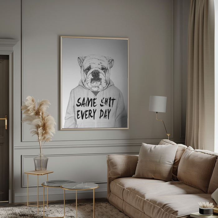 Same shit... Framed Art Modern Wall Decor