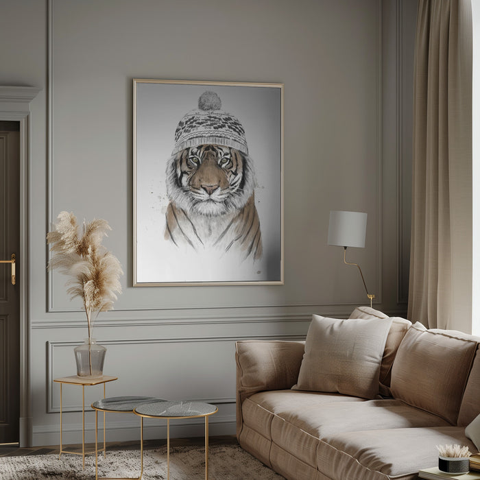 Siberian tiger Framed Art Wall Decor