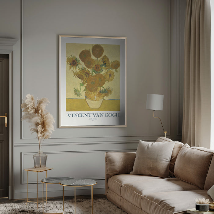 Sunflowers Framed Art Wall Decor