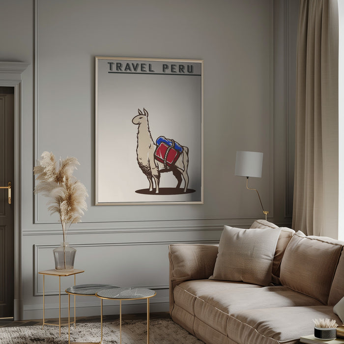 Travel Peru Framed Art Wall Decor