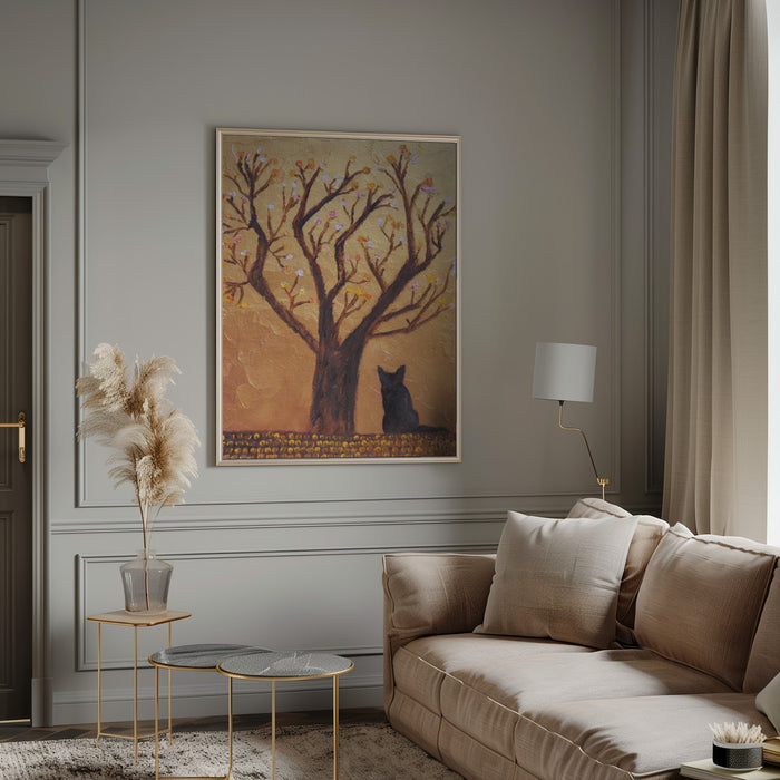 The Fox Tree Framed Art Wall Decor