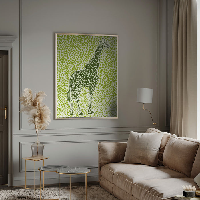 The Majestic Giraffe Framed Art Wall Decor