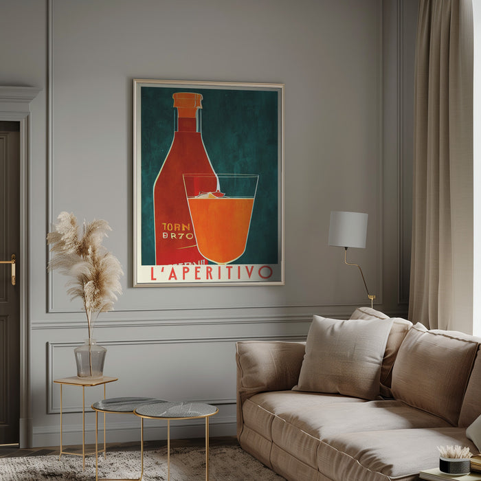 L&#039;aperitivo Framed Art Wall Decor