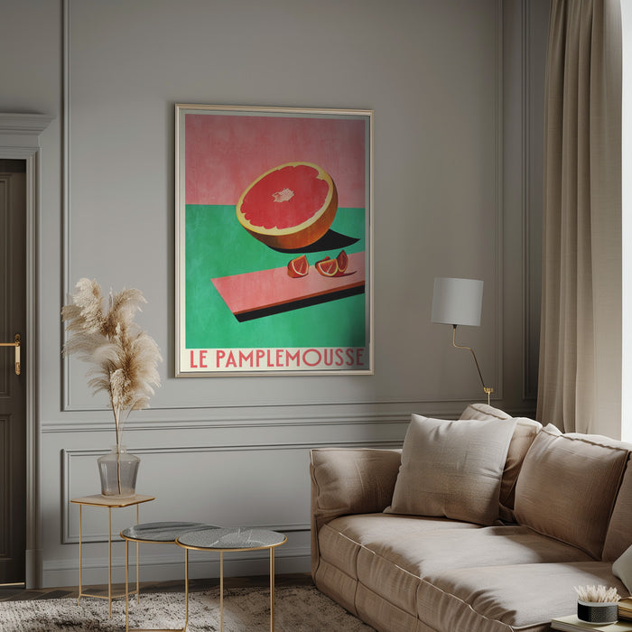 Le Pamlemousse Framed Art Modern Wall Decor