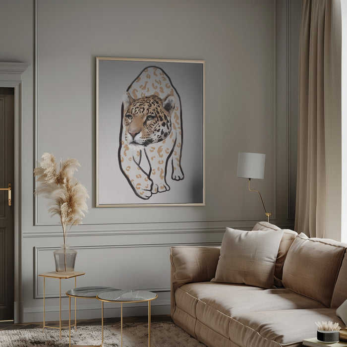 Il Leopardo No.II Framed Art Modern Wall Decor