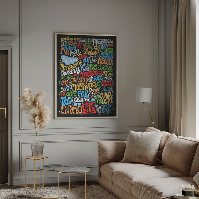 Imagine Framed Art Modern Wall Decor