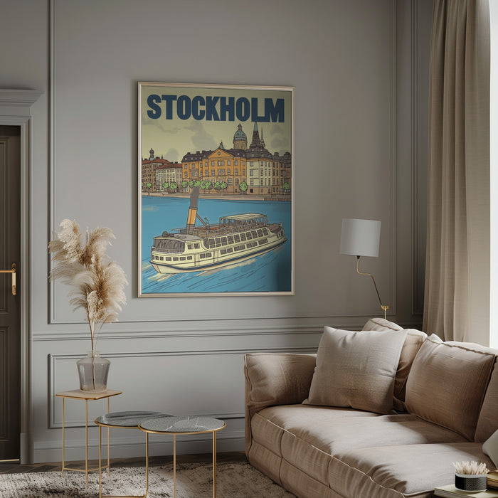 Stockholm Framed Art Modern Wall Decor