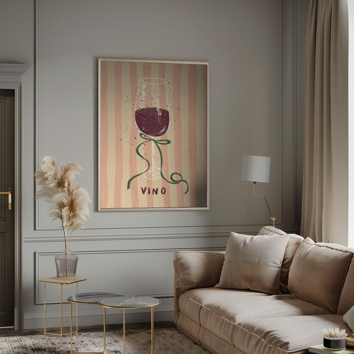 Vino Framed Art Wall Decor