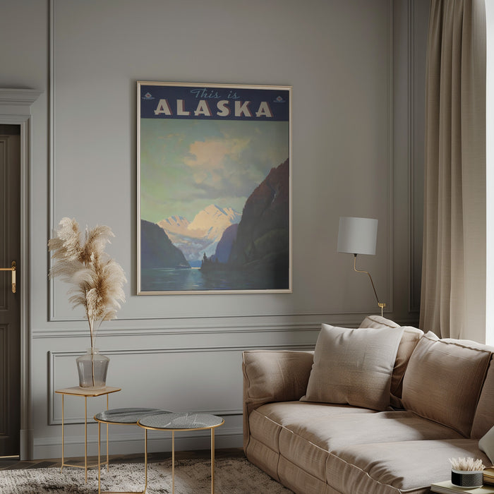 Alaska Framed Art Modern Wall Decor