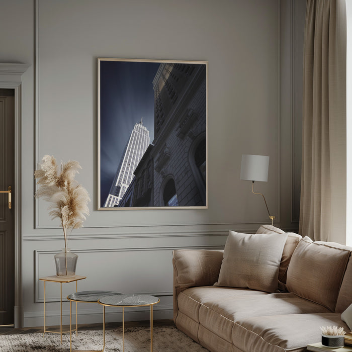 Skyscraper Framed Art Modern Wall Decor