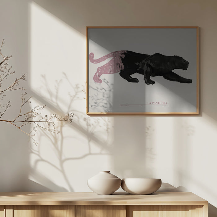 La Panthera Landscape Framed Art