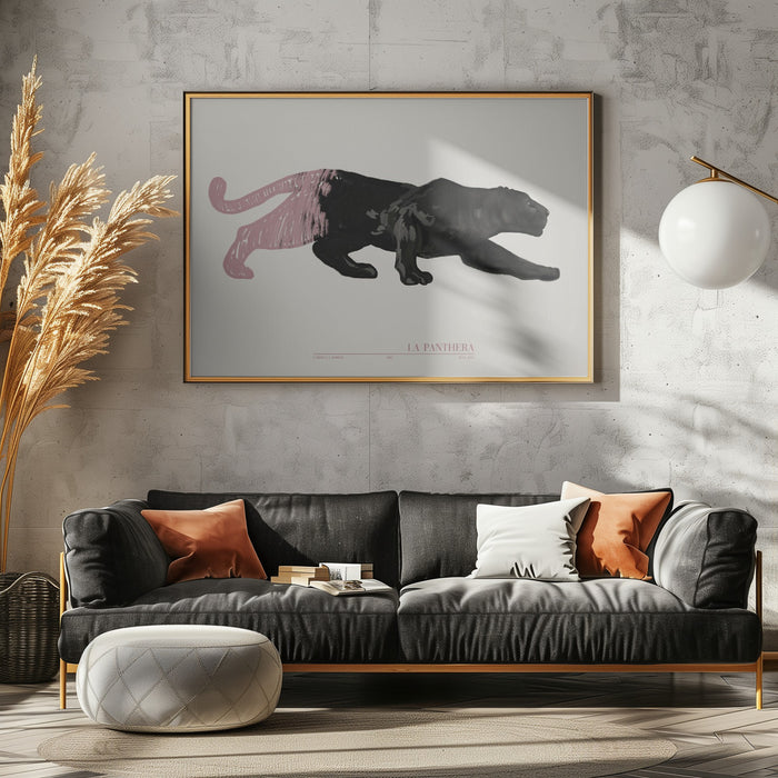 La Panthera Landscape Framed Art