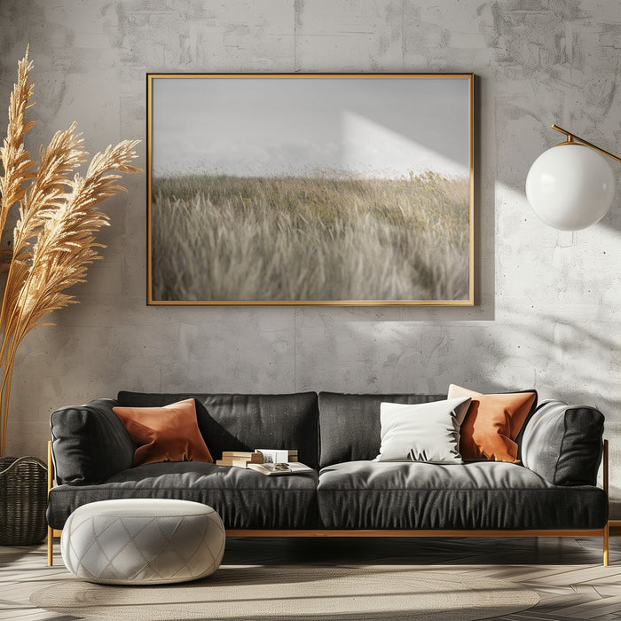 Dunes  Clouds 2 Landscape Framed Art Scenic Desert  Sky Wall Decor