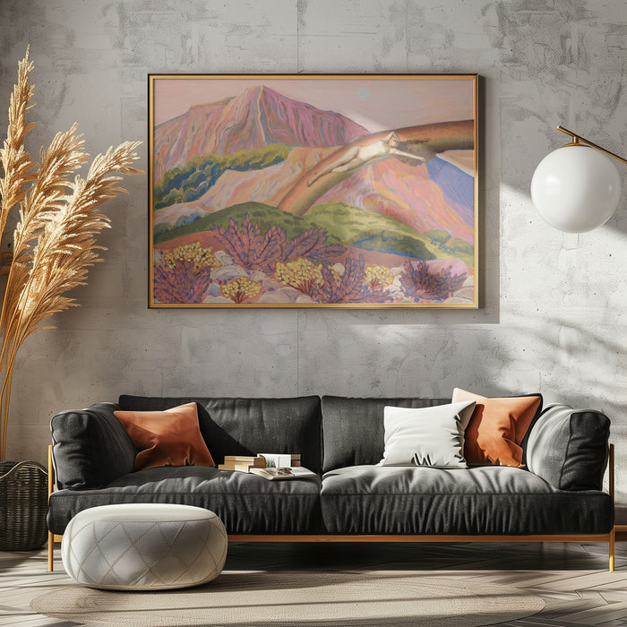 Canvas Landscape Art Framed Print of Captivating Landscape - High-Quality Canvas 3 Print - Perfect for Home Decor and Gifts  Max Length 255