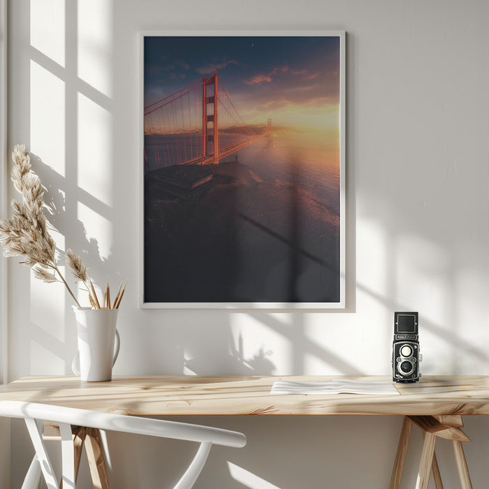 On the edge Framed Art Wall Decor