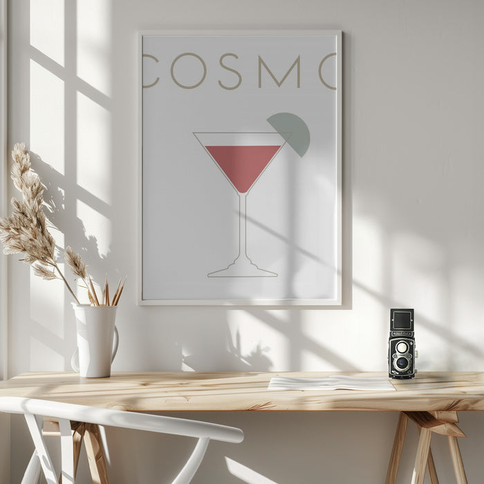 Cosmopolitan Framed Art Wall Decor