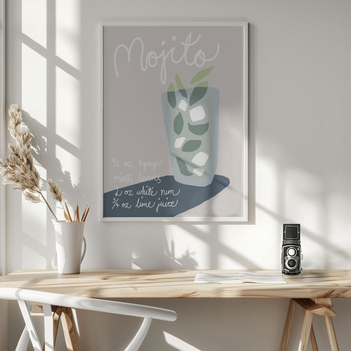 Mojito Framed Art Wall Decor