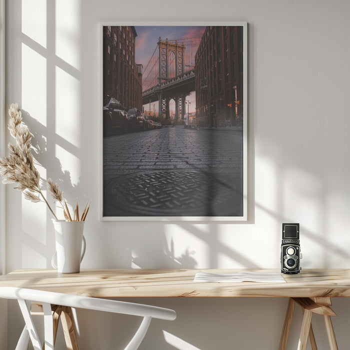 No Sleep 'til Brooklyn Framed Art Wall Decor