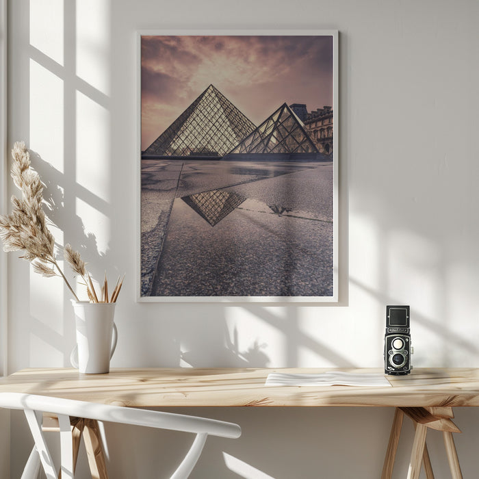 Triangular value Framed Art Wall Decor