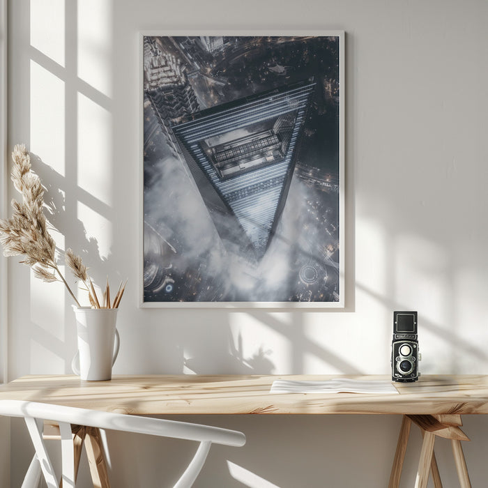 The Triangle Framed Art Wall Decor