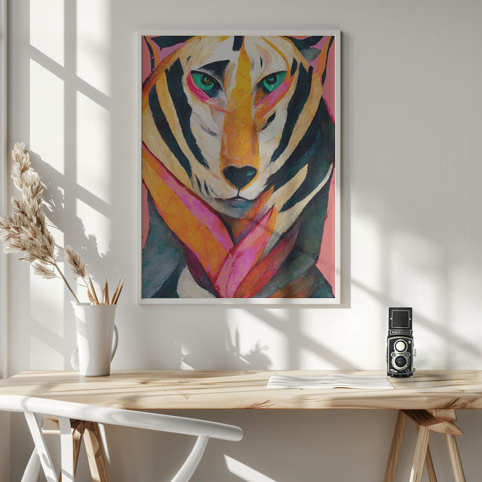 The Tiger Framed Art Wall Decor