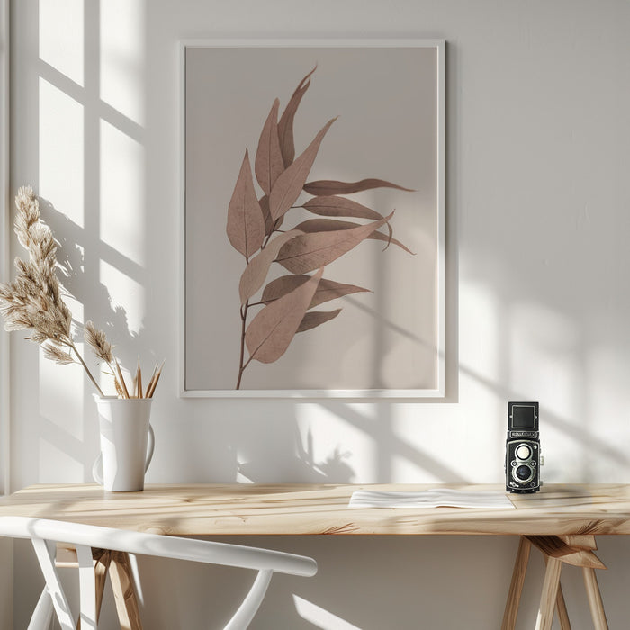 Dried Eucalyptus Framed Art Wall Decor