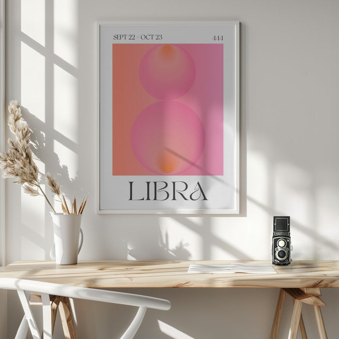 Libra Framed Art Wall Decor