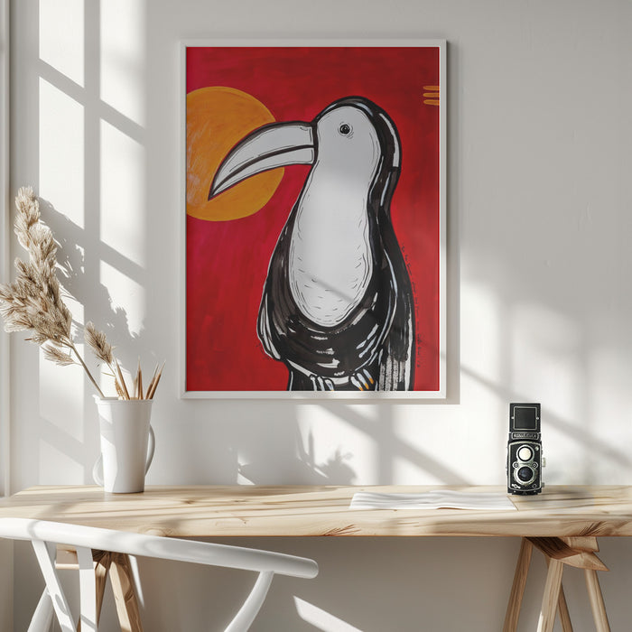 Toucan - it seems that God was in Costa Rica Framed Art Wall Decor