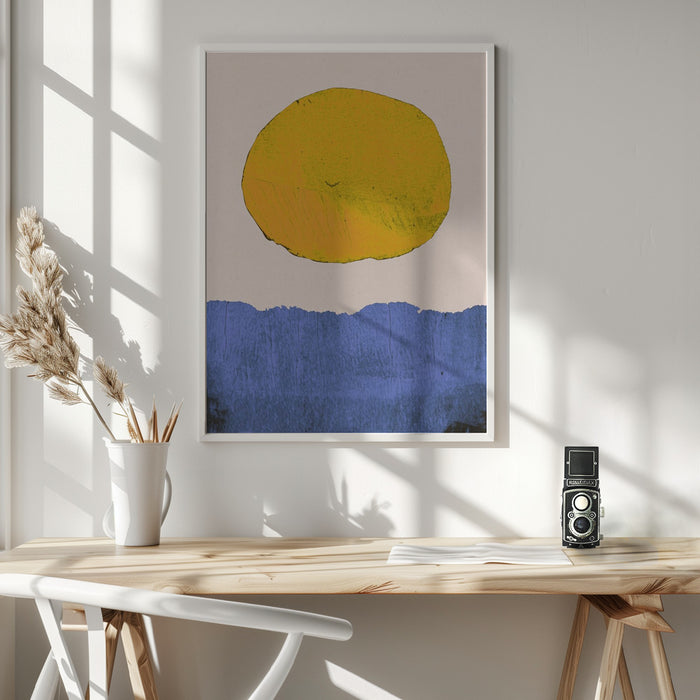 Summer Sun Framed Art Wall Decor