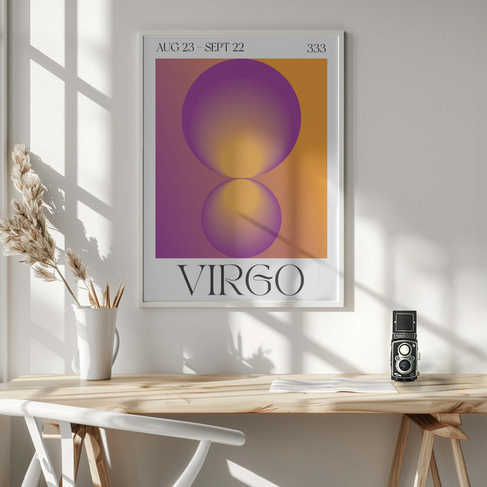 Virgo Framed Art Wall Decor