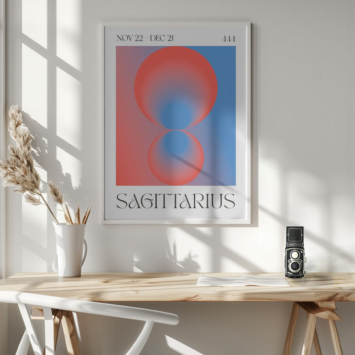 Sagittarius Framed Art Wall Decor