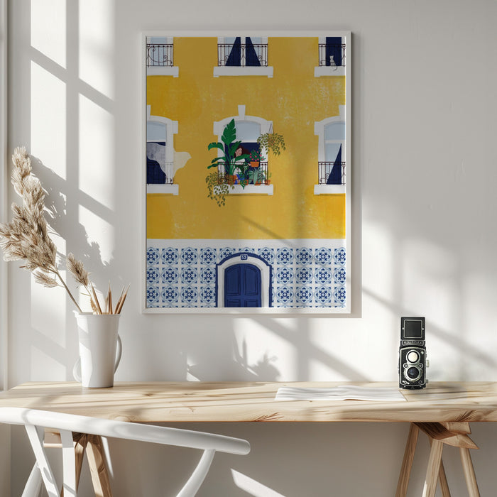 Lisbon Framed Art Wall Decor