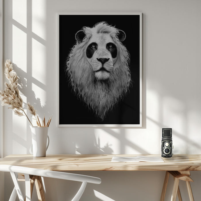 PANDALION Framed Art Wall Decor