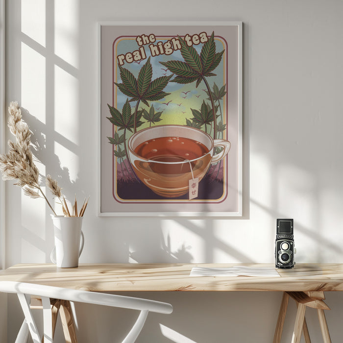 THE REAL HIGH TEA Framed Art Wall Decor