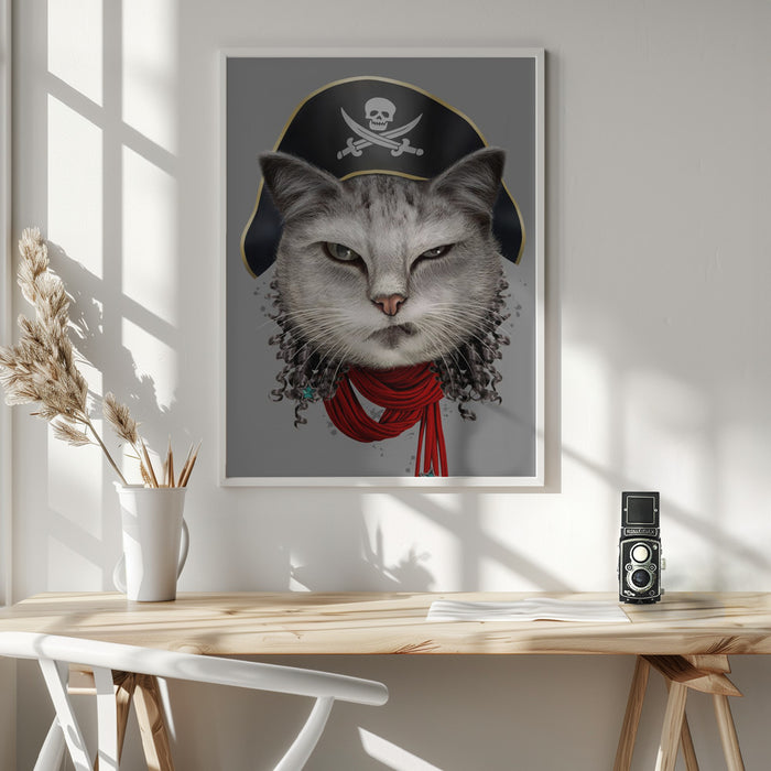 pirate Framed Art Wall Decor