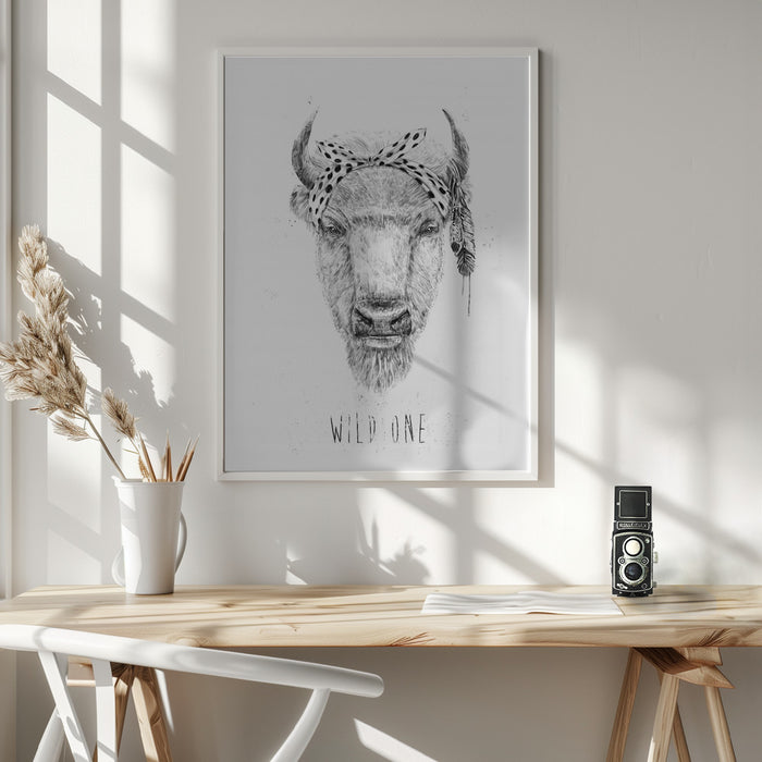 Wild one Framed Art Wall Decor