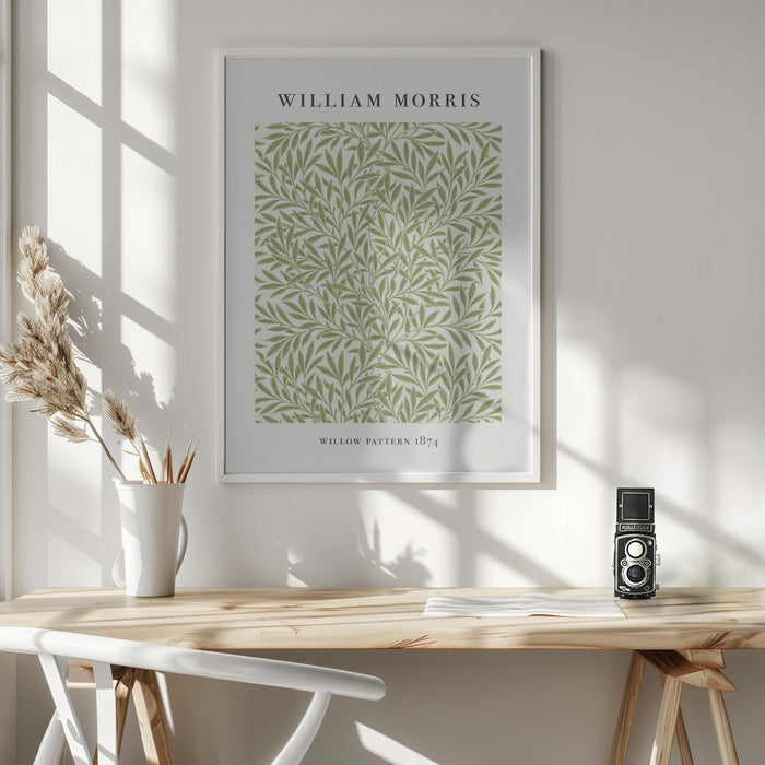 Willow Pattern Framed Art Wall Decor