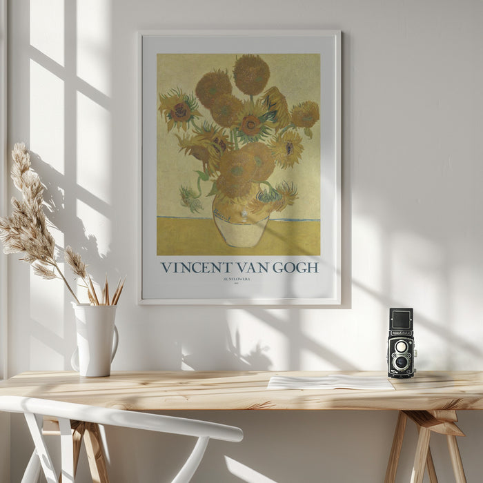 Sunflowers Framed Art Wall Decor