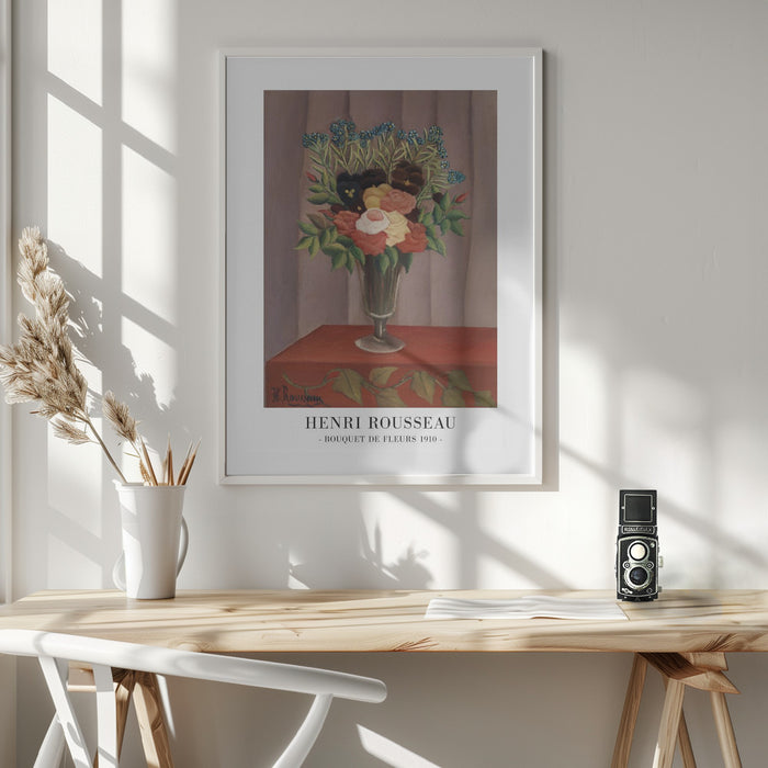 Bouquet De Fleurs 1910 Framed Art Wall Decor