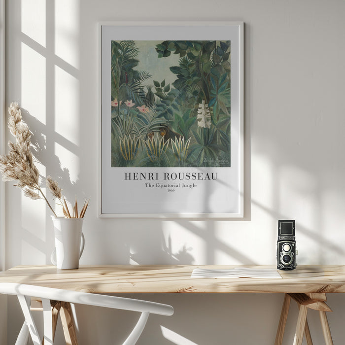 The Equatorial Jungle Framed Art Wall Decor