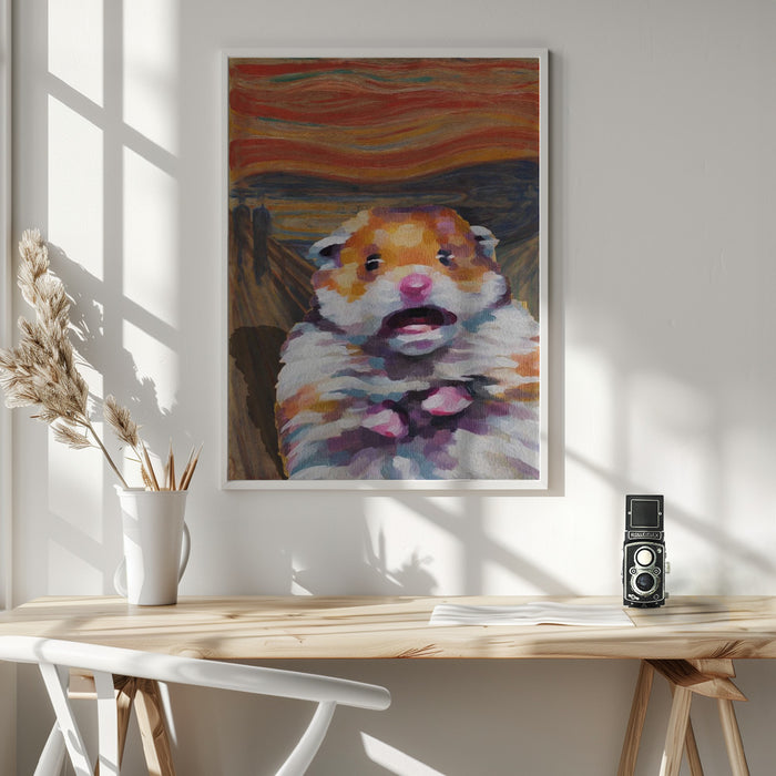 HAMSTERONI PEPERONI Framed Art Wall Decor