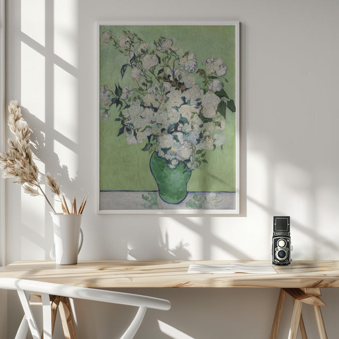 Roses Framed Art Wall Decor